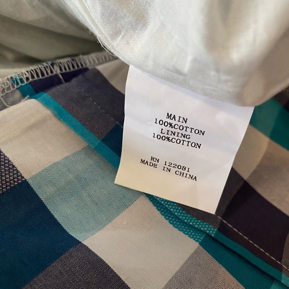 😍 TATYANA PLAID SWING RETRO PINUP PICNIC SUMMER SWING DRESS - Picture 10 of 10